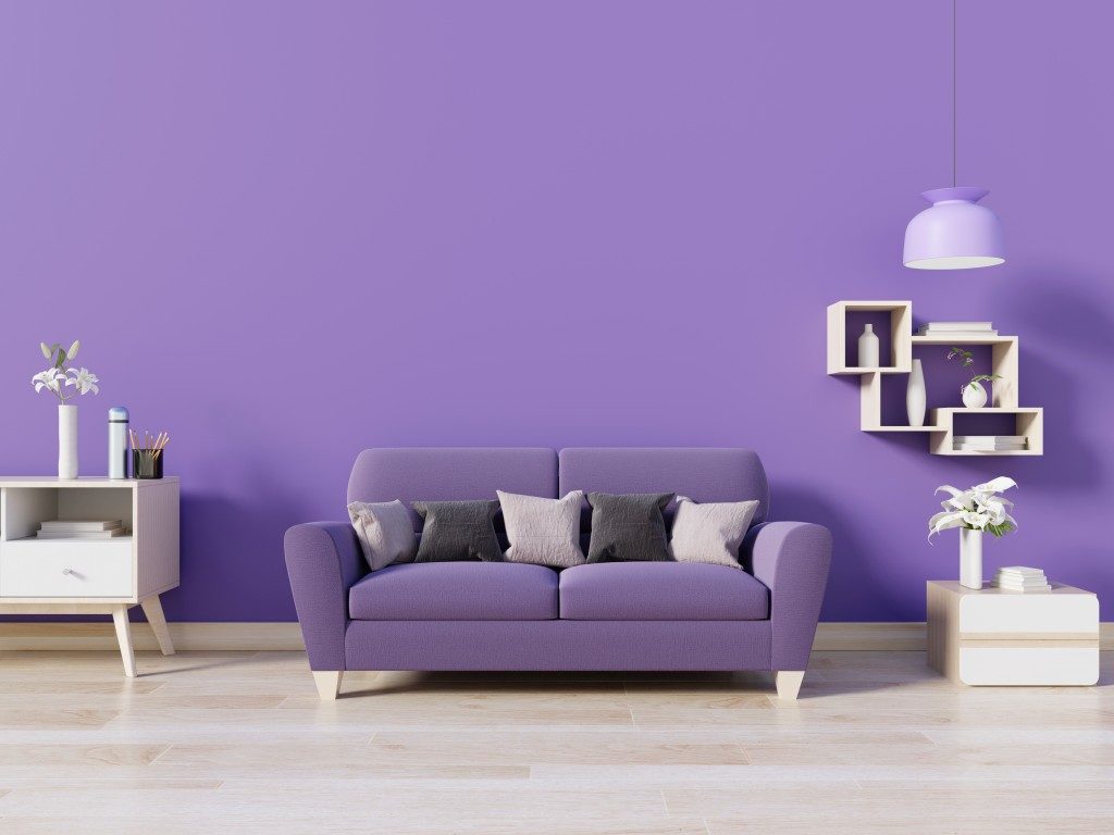 Purple home design