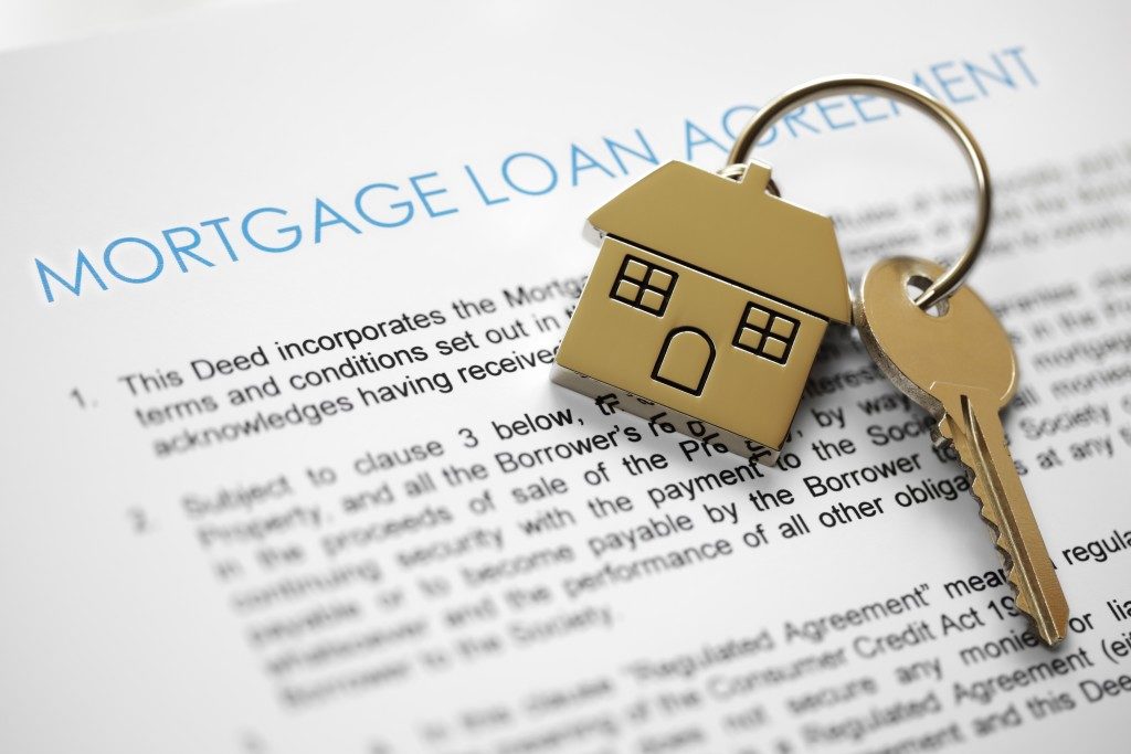 mortgage loan concept