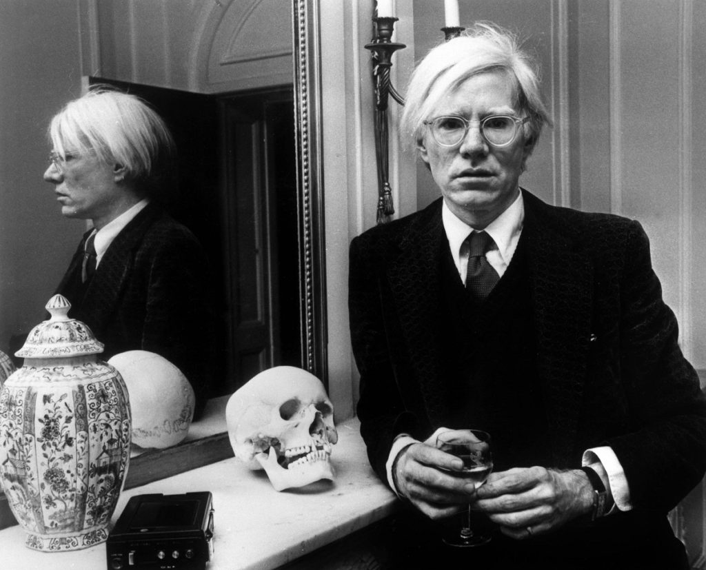 andy warhol, image from architectural digest